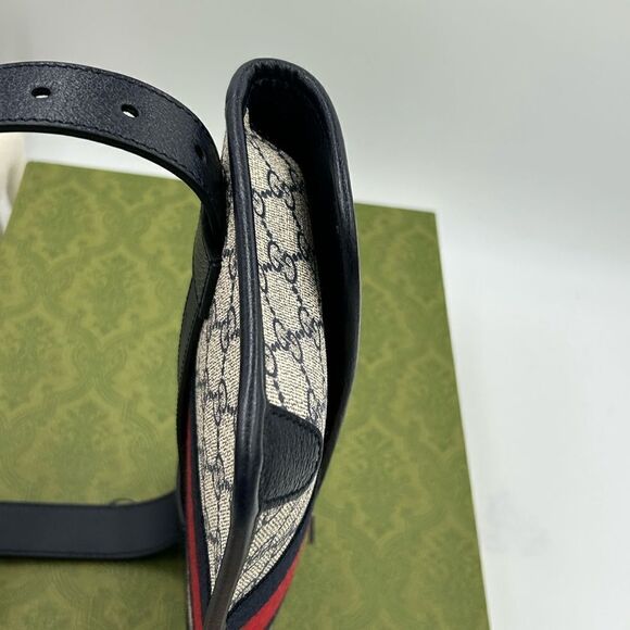Women’s Gucci blue/red Ophedia GG  belt bag size 80 cm/32 inches adjustable - Picture 5 of 12